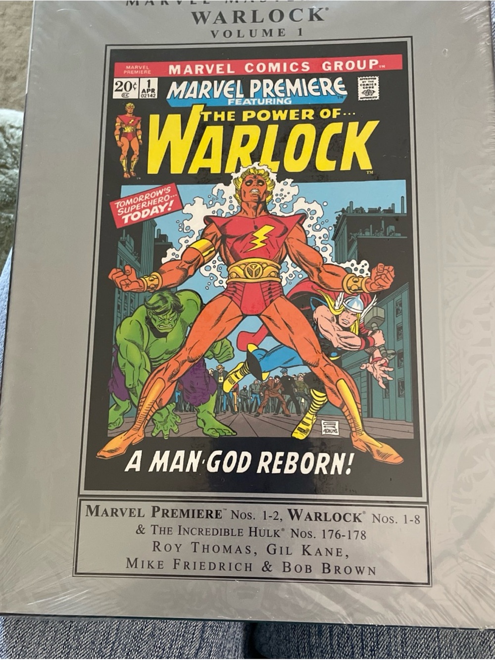 Marvel Masterworks Warlock Vol 1  Hdbk New Sealed book